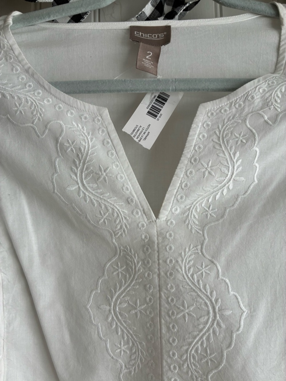 Women’s CHICO Blouse Size 2 - Picture 2 of 7